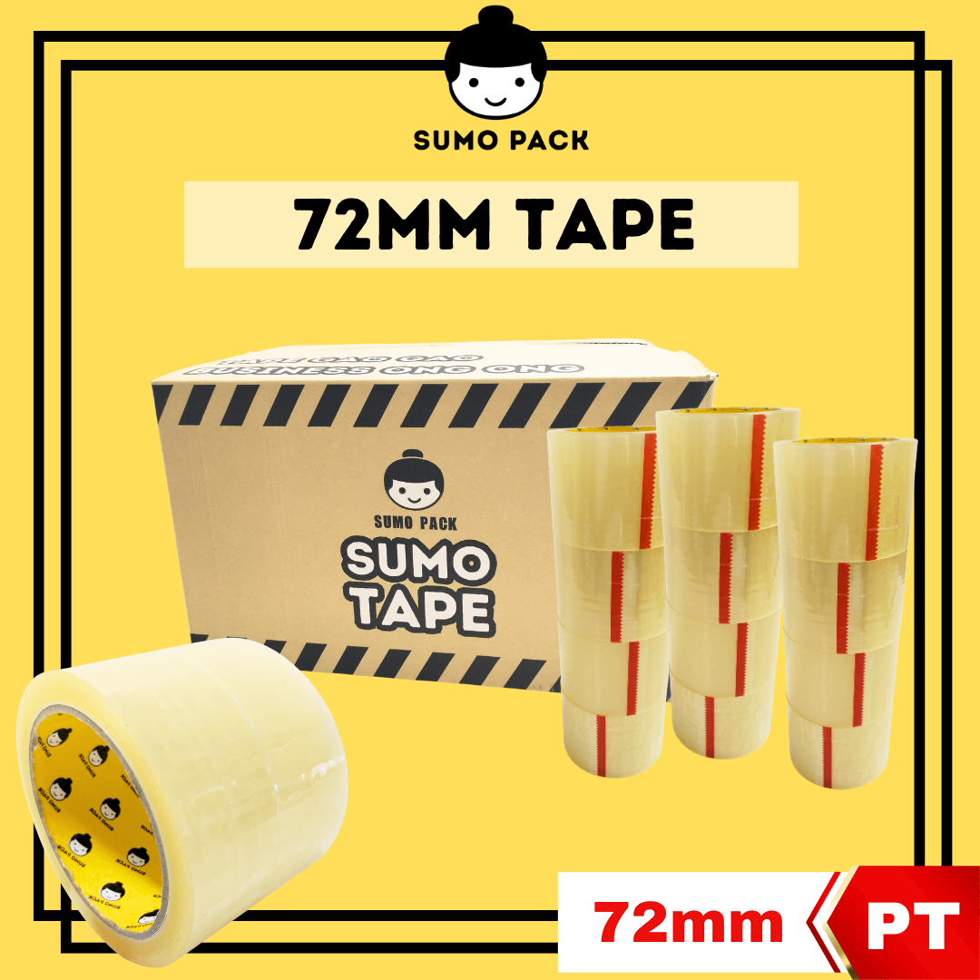 72mm opp clear transparent tape