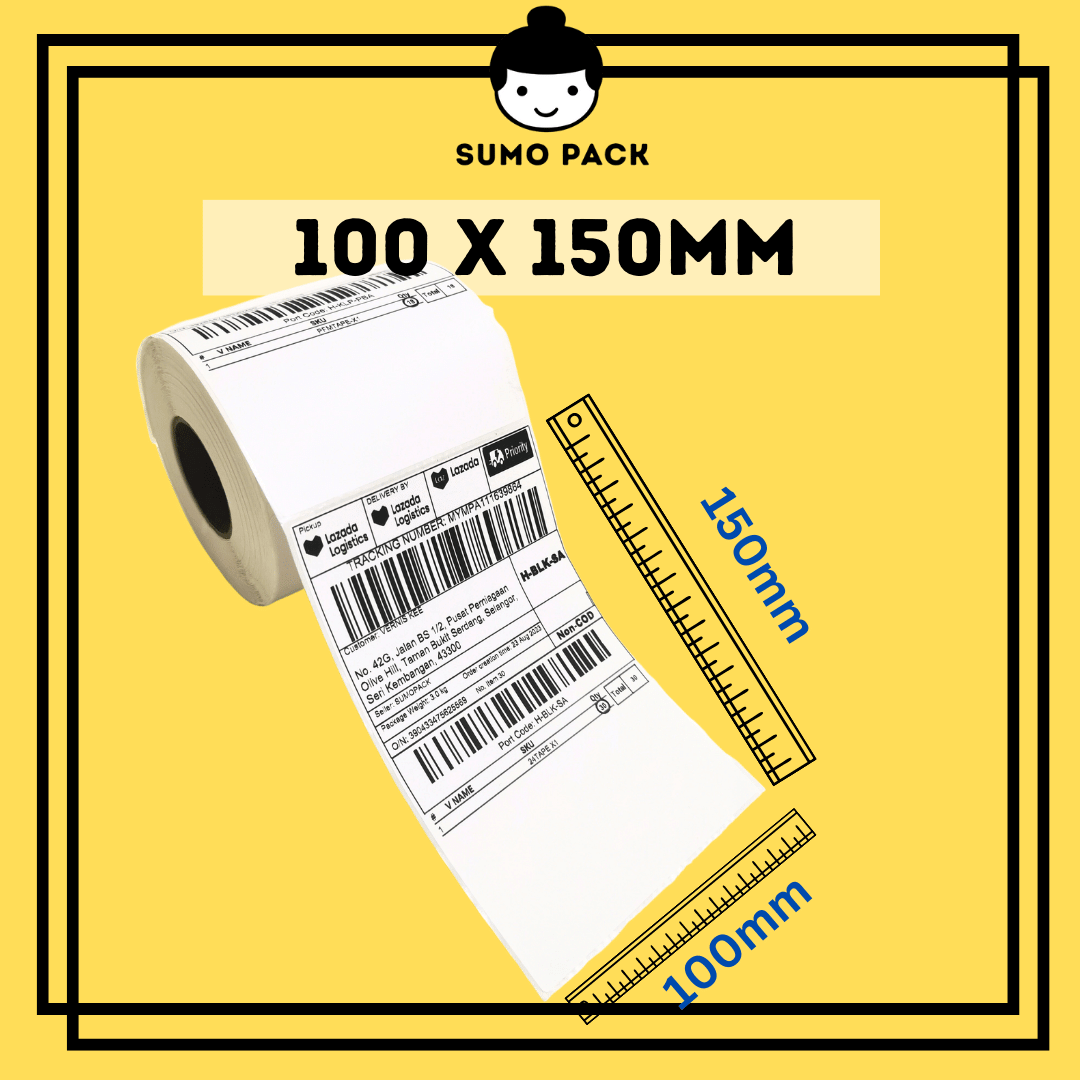 Thermal Sticker | Airway Bill Thermal Label - Johor