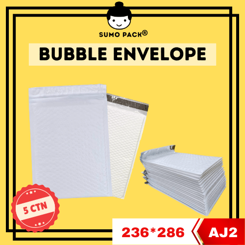 Bubble Envelope 236mm X 286mm (5 Cartons) - Johor