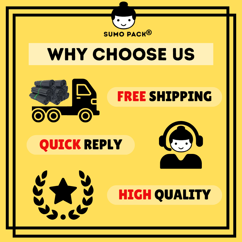 Black Courier Bag size why buy from sumpack-malaysia best packaging supplier