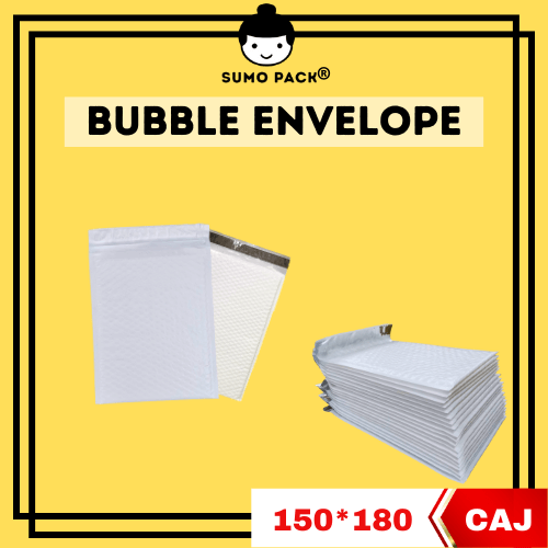 Bubble Mailer Envelope 150mm X 180mm