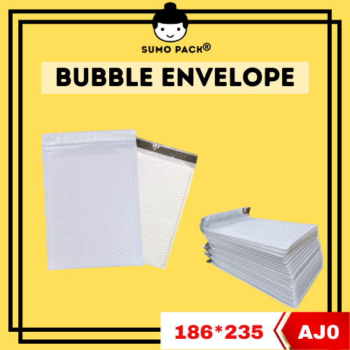 Bubble Mailer Envelope 186mm X 235mm