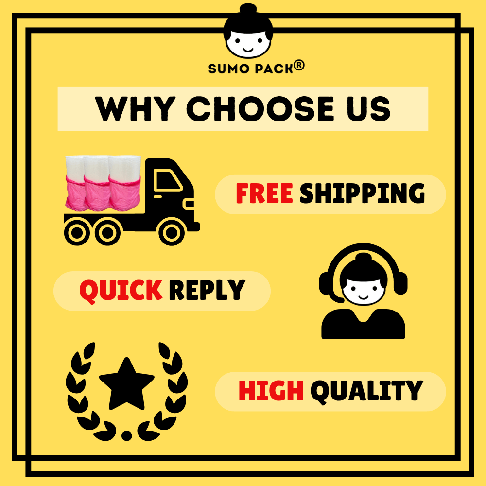 Bubble Wrap Single Layer 8 rolls promotion 1m x100meter why choose sumopack-malaysia best packaging supplier