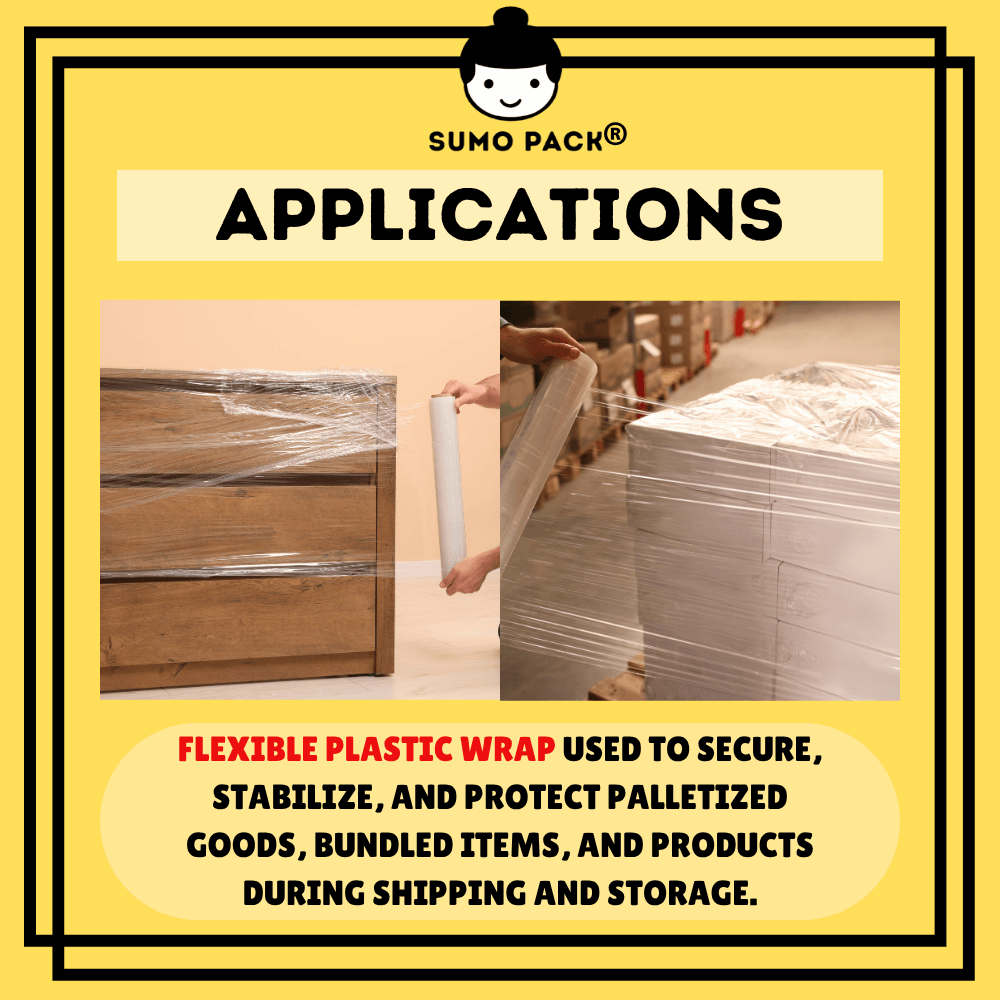 Clear Stretch Film Use to Where