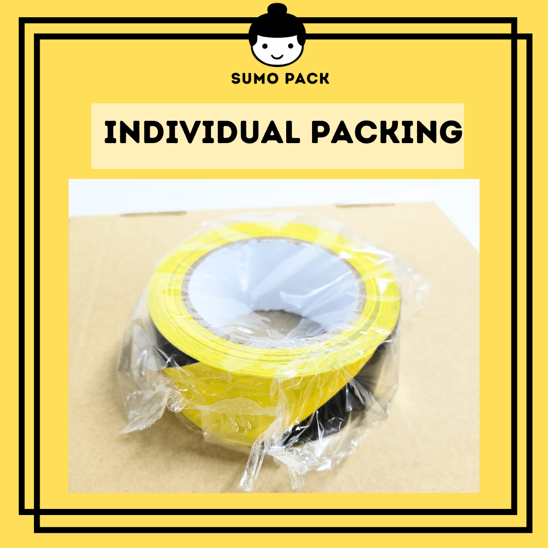 Floor Marking Black Yellow Tape