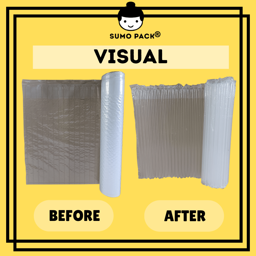 Inflatable Air Bubble Wrap Visual