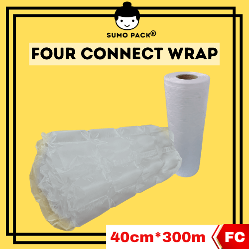 Inflatable Air Column Roll Four Connect style  40cm x 300m