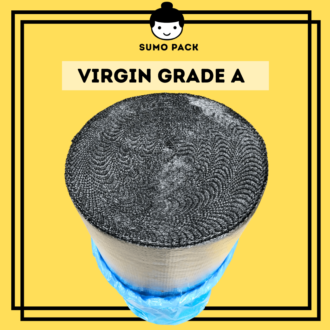 black bubble wrap supplier 50cm x 100meter virgin material
