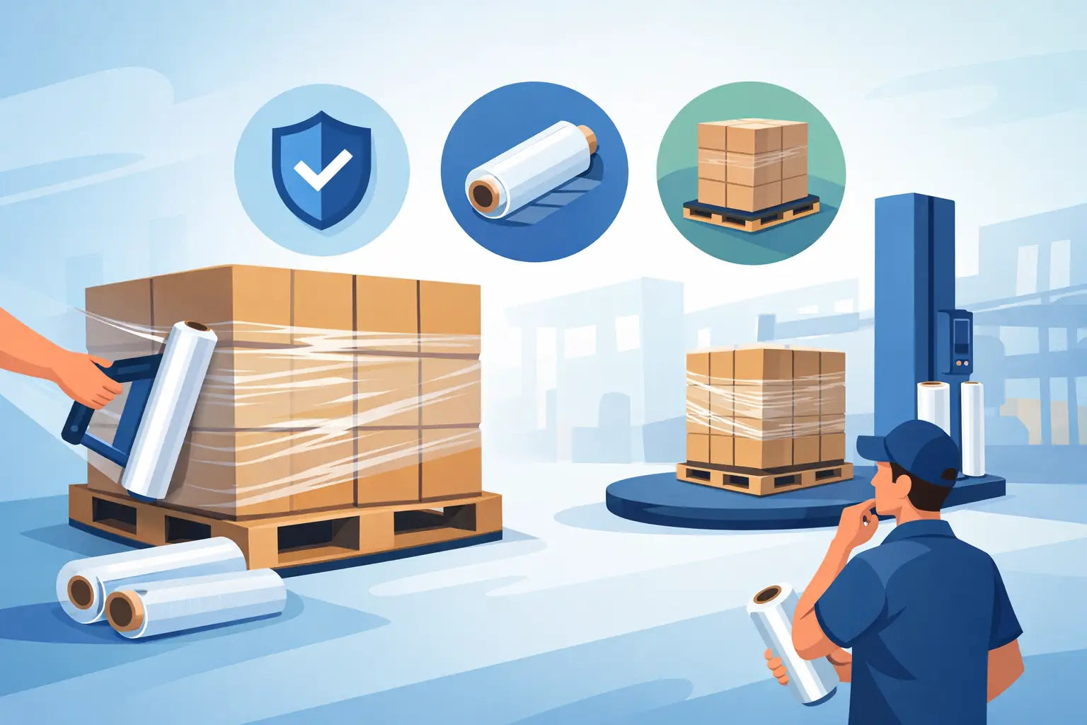 How to Choose Stretch Film for Pallets – Sumopack Sdn Bhd 202101032283 ...