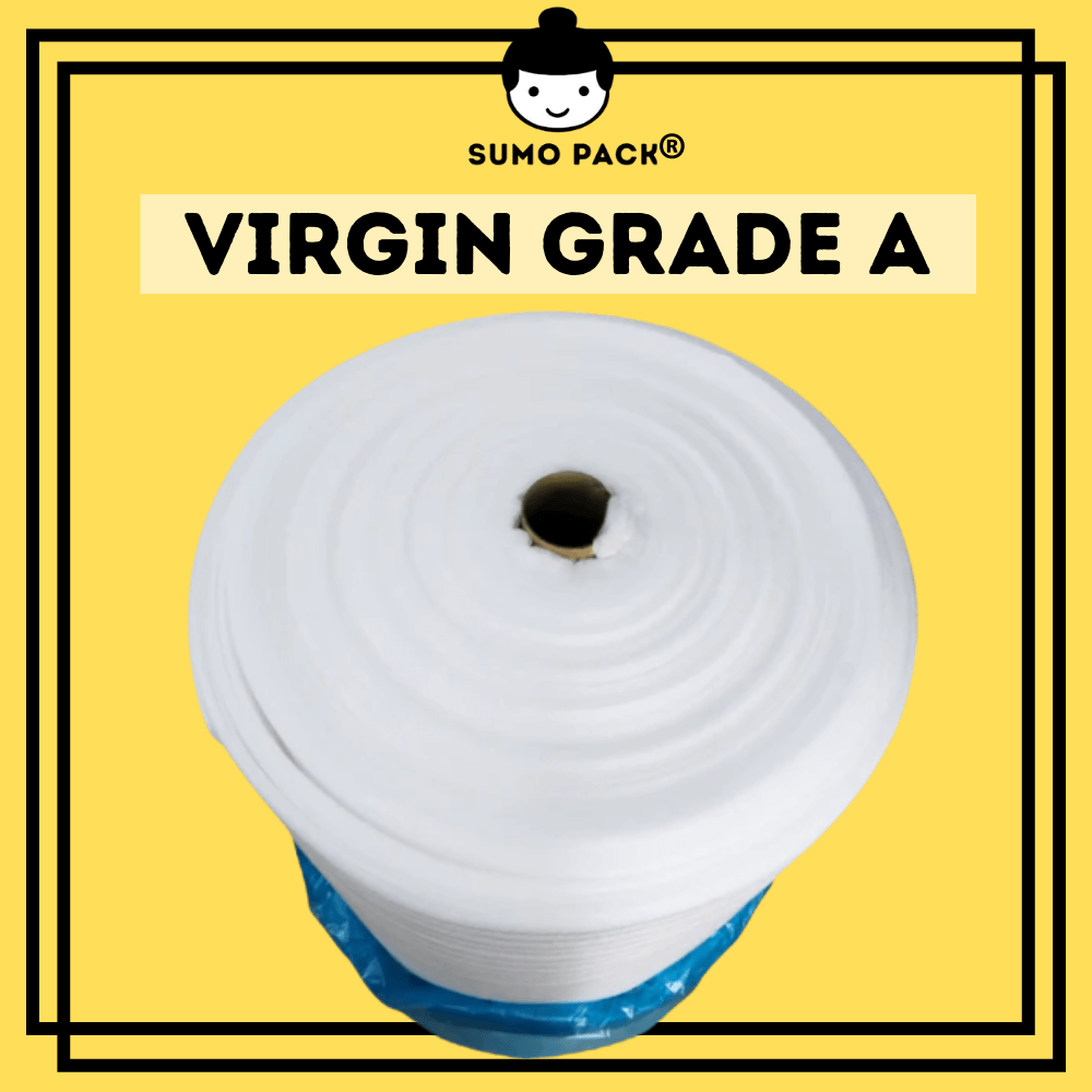 0.5mm thickness pe foam 1m x 600meter virgin new material