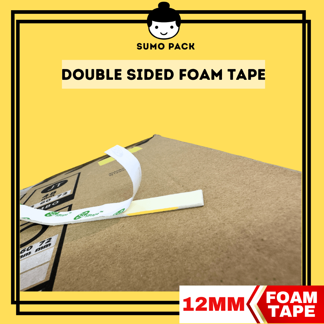 Double Sided Foam Tape 12mm