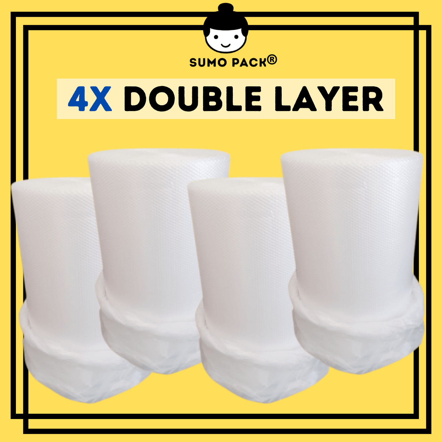 Bubble Wrap Double Layer [4 Rolls Promo] - Johor