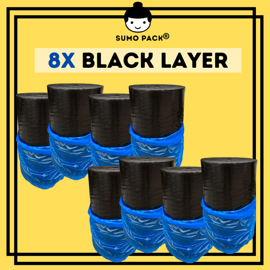 Black Bubble wrap Supplier - 8Rolls