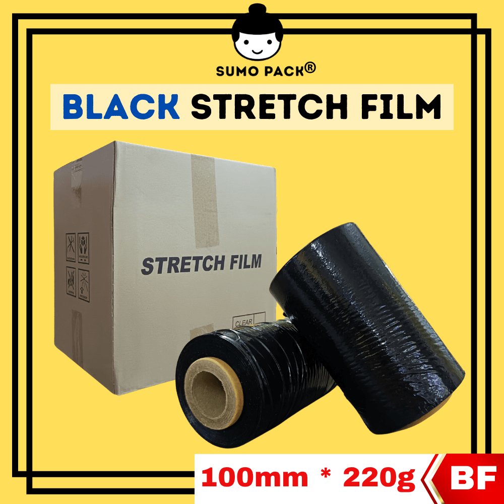Black Mini Stretch Film
