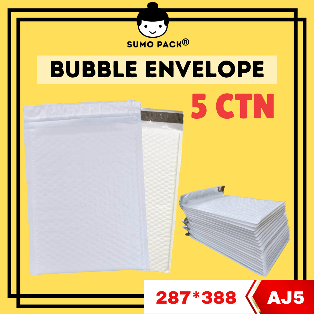 Bubble Envelope 287mm * 388mm | Bubble Envelope Supplier – Sumopack Sdn ...