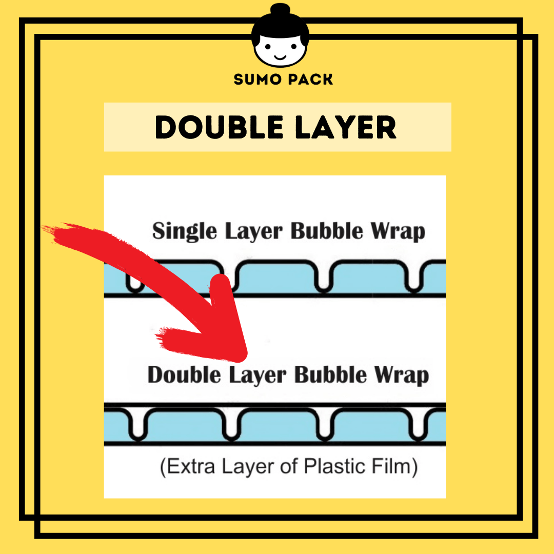 double layer air bubble wrap supplier