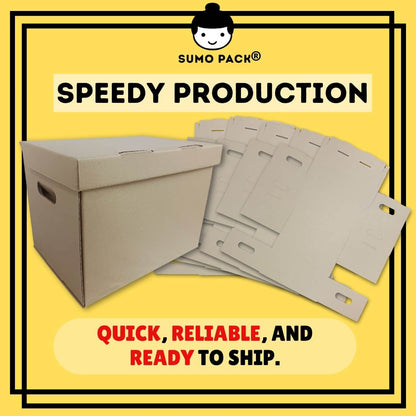 Document File Storage Box 340 x 250 x 260mm