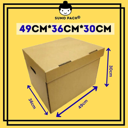Document File Storage Box 490 x 360 x 300mm