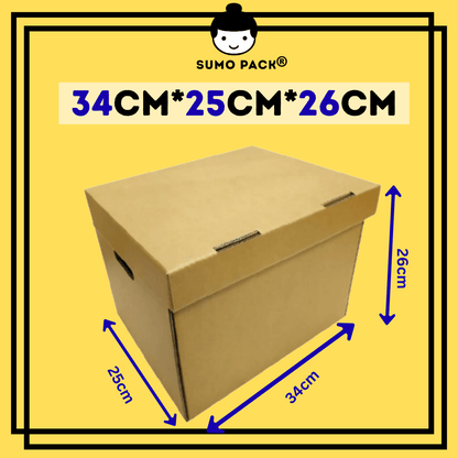 Document File Storage Box 340 x 250 x 260mm