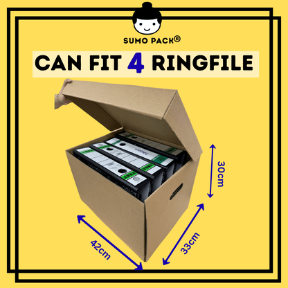 Document File Storage Box 420 x 330 x 300mm