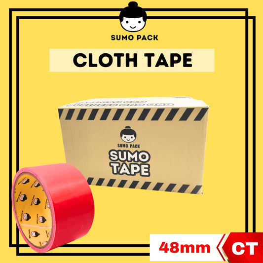 Red Cloth Tape 48mm
