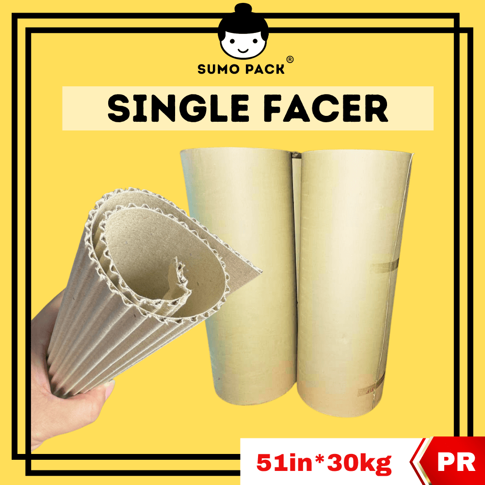 Single Facer Corrugated Paper Roll 30KG