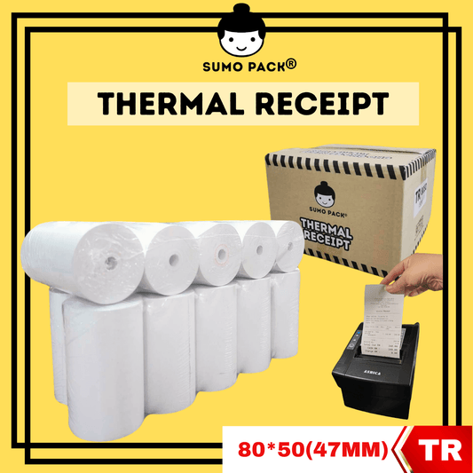THERMAL RECEIPT | PAPER ROLL  (80mm x 50mm)