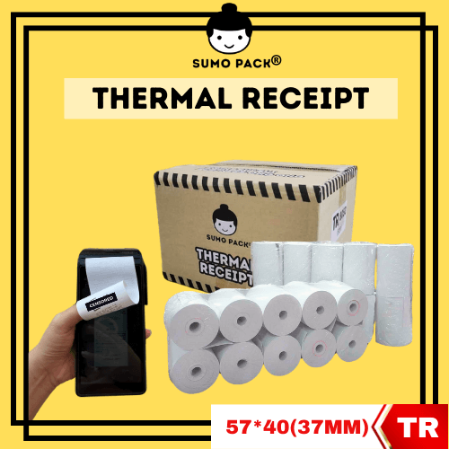 THERMAL RECEIPT | PAPER ROLL  (57mm x 40mm)