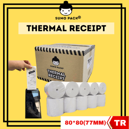 THERMAL RECEIPT | PAPER ROLL  (80mm x 80mm)