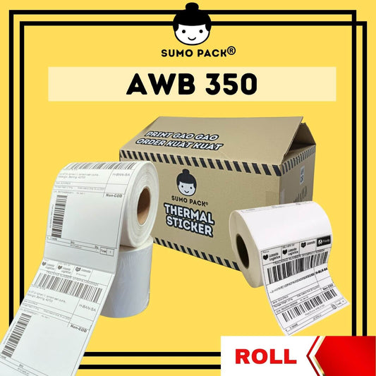 Thermal Sticker Airway Bill Thermal Label Roll