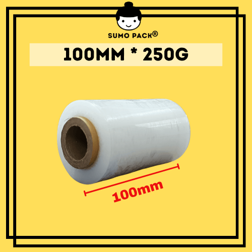 Clear Mini Stretch Film 100mm 250G