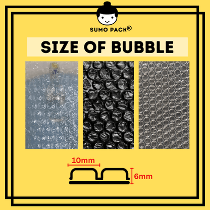 black bubble wrap supplier 50cm x 100meter size 10mm